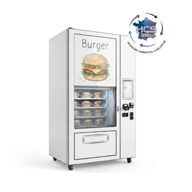 burger chaud distributeur automatique  